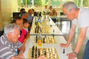 Simultànies d'escacs- Club Tennis Vic