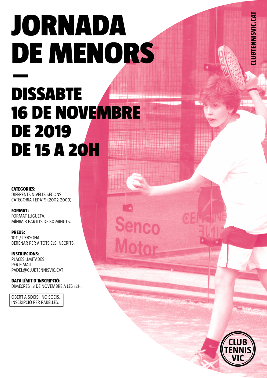 Jornada Menors. Americana. Club Tennis Vic