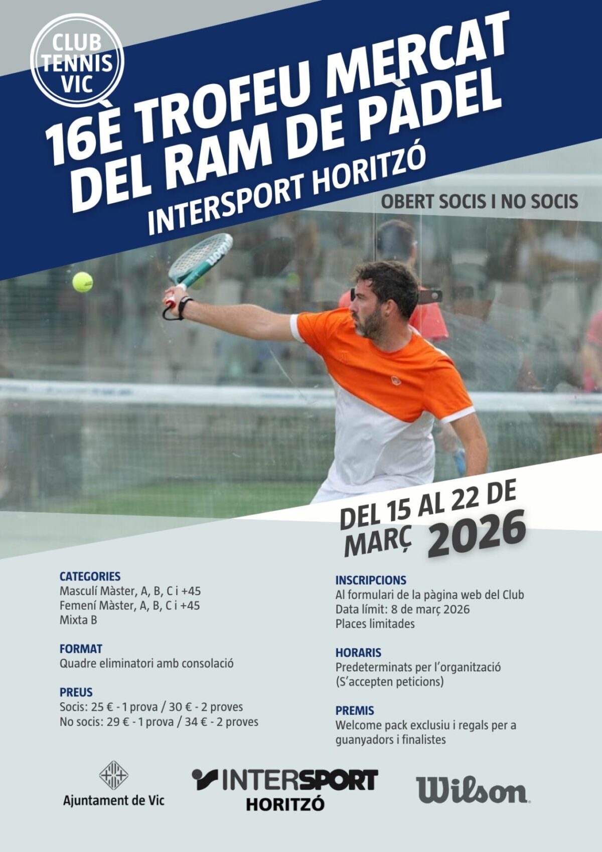 MERCAT DEL RAM DE PÀDEL