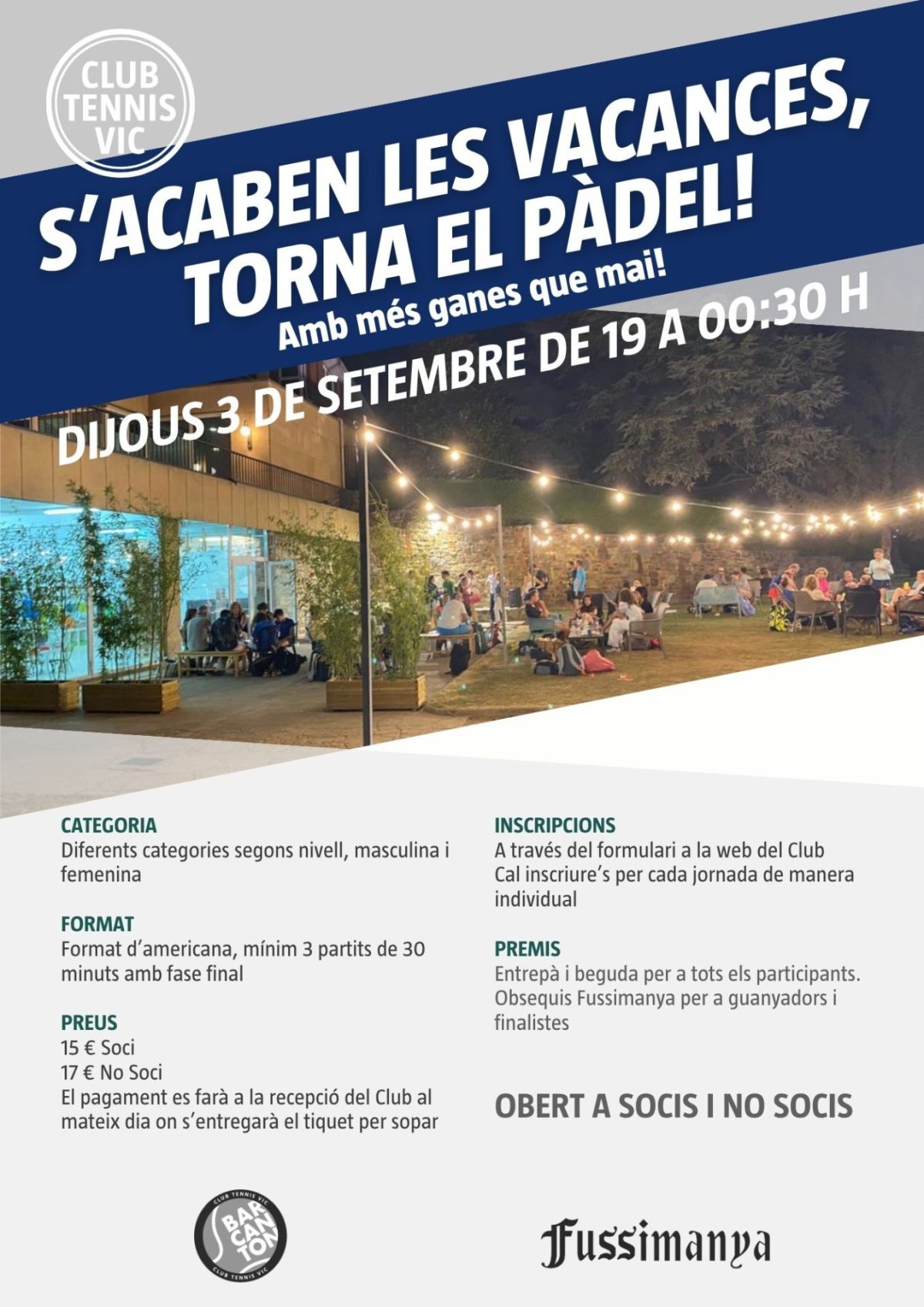 SETEMBRE PADEL