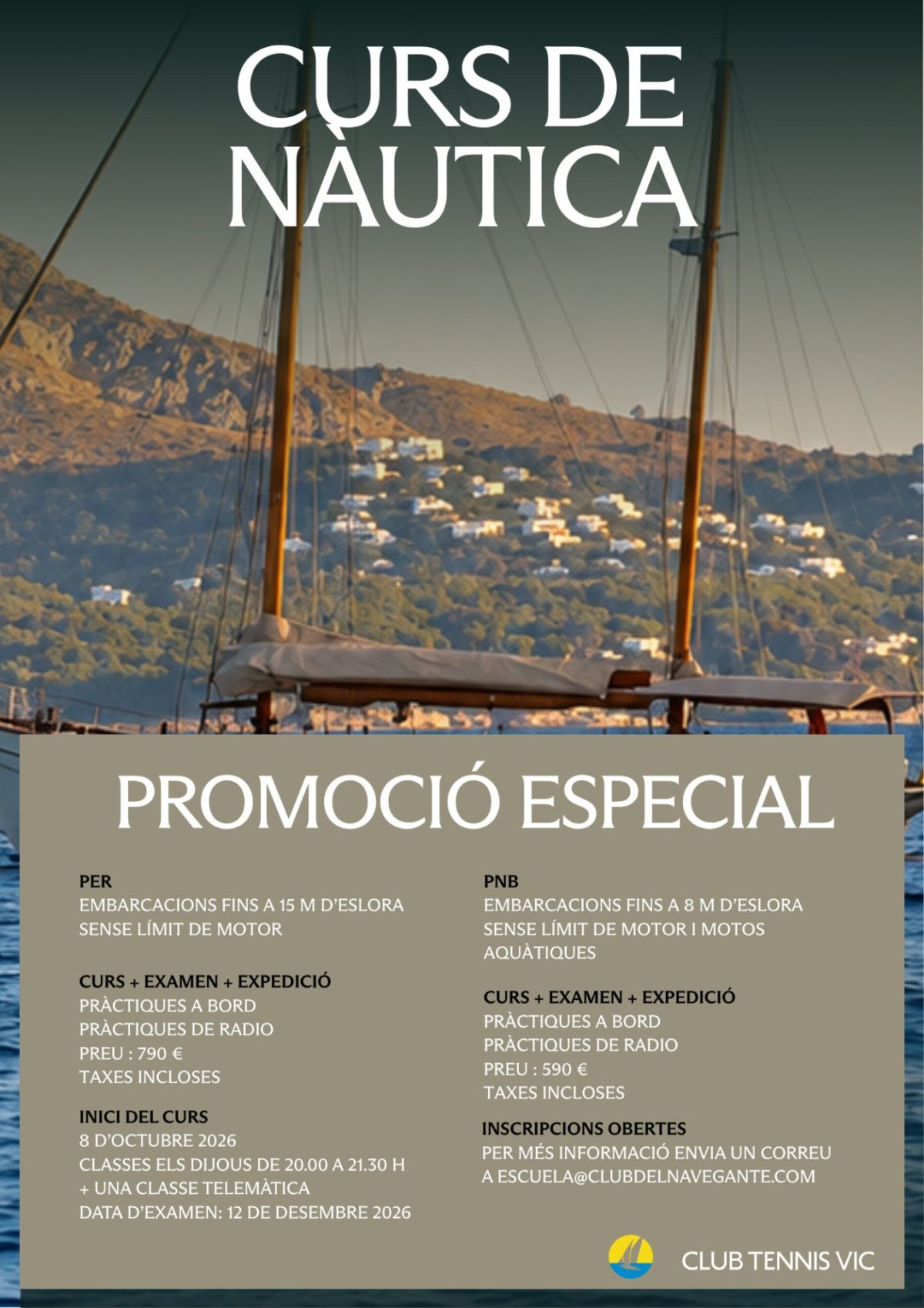 CARTELL CLUB DEL NAVEGANTE